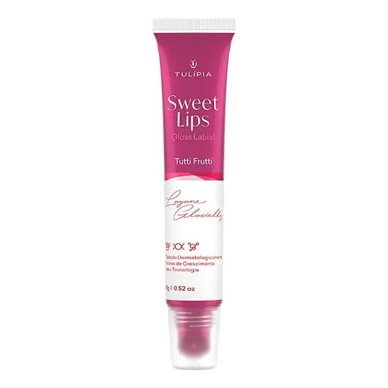 Sweet Lips Gloss Labial Tutti Frutti Tulípia 10g Rejuvescimento Labial Momento de aplicação Dia/Noite Tipo de pele Normal