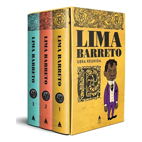 Box Livros Lima Barreto Obra Reunida Caixa Nova Fronteira