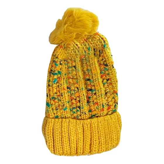 Gorro Casual Lana Abrigado Gorra De Invierno Sombrero Hw-058
