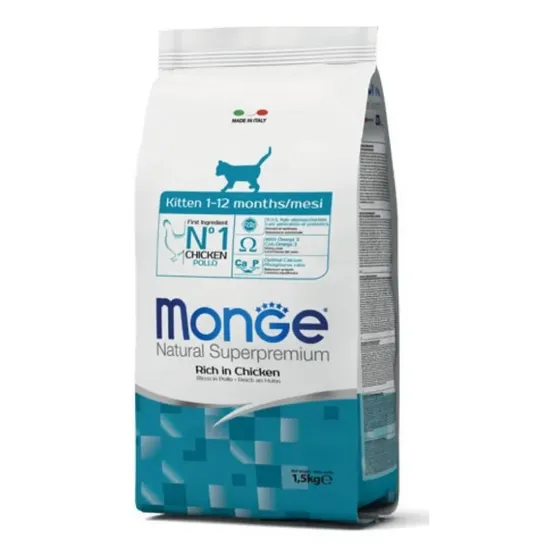 Monge - Gato Kitten (pollo) 1,5 Kg | Cuotas sin interés