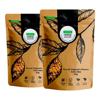 Kit 2 Pct Chá De Salgueiro Branco - Salix Alba - 50g Cada Kit 2 Pct Chá De Salgueiro Branco - Salix Alba - 50g Cada