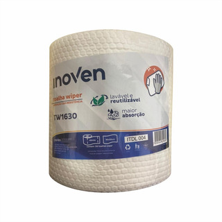 Wiper Gofrado 16x30 Inoven - Rolo Com 150 Toalhas Wiper Gofrado 16x30 Inoven - Rolo Com 150 Toalhas