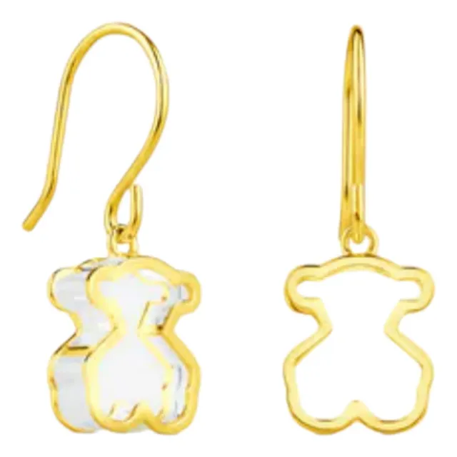 Aretes Tous Galaxy Baño De Oro 18k Off 30%
