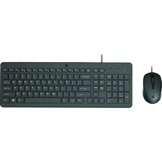 Combo Teclado Y Mouse Hp Alámbrico 150 Negro