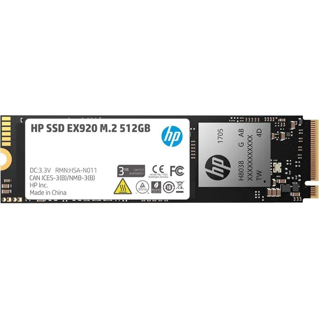 Unidad De Estado Sólido (ssd) Interna Hp Ex920 M.2 512gb ...