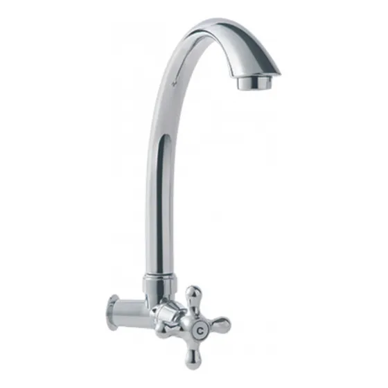 Llave Lavaplatos Muro Monza Cruz Stretto Cromo