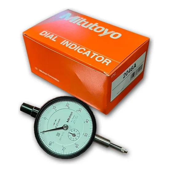 Reloj Comparador Mitutoyo 2046a 10mm X 0.01mm