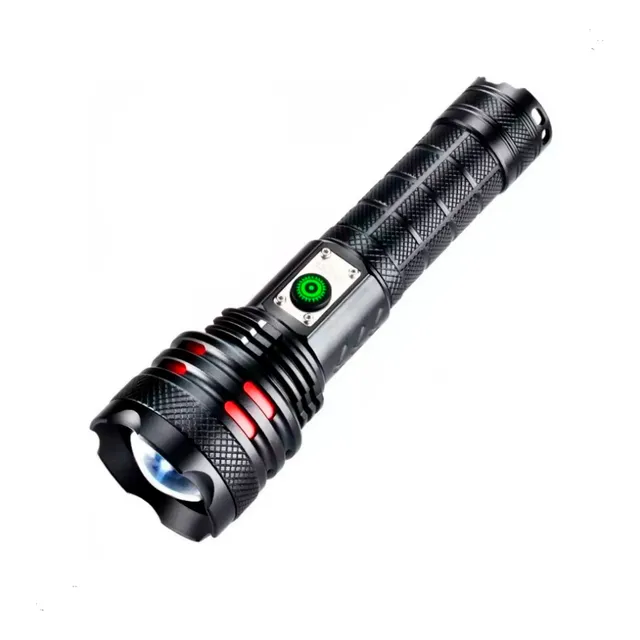 Linterna Tactica Lidimi Ld-l462a 30w 2000 Metros Recargable