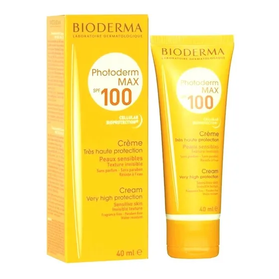 Protector Solar Bioderma Photoderm 100 Fps 40 Ml Color Crema