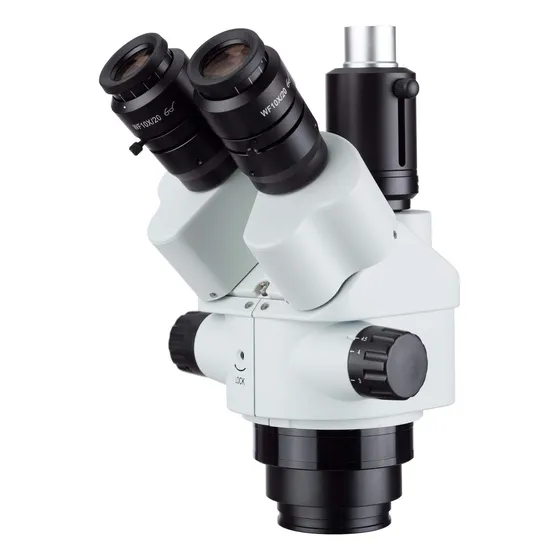 Microscópio Amscope Sm745ntp 7x-45x Trinocular De Foco Simul