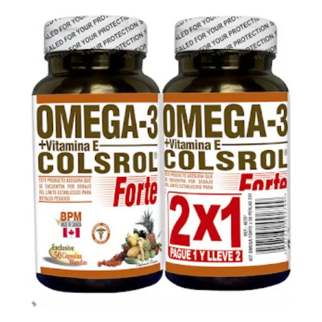 Omega-3 Vitamina E Colsrol Fort - Unidad a $629