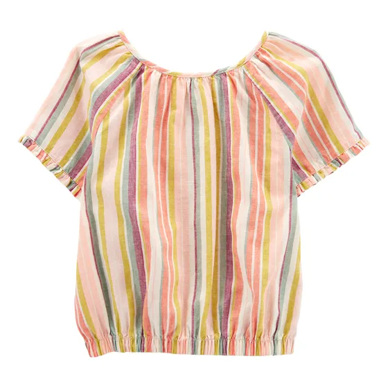 Blusa De Lino Carters A Rayas Universo Binario