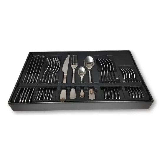 Juego Cuchillería Royal 24 Piezas 2.0 Mm Plateada Doral