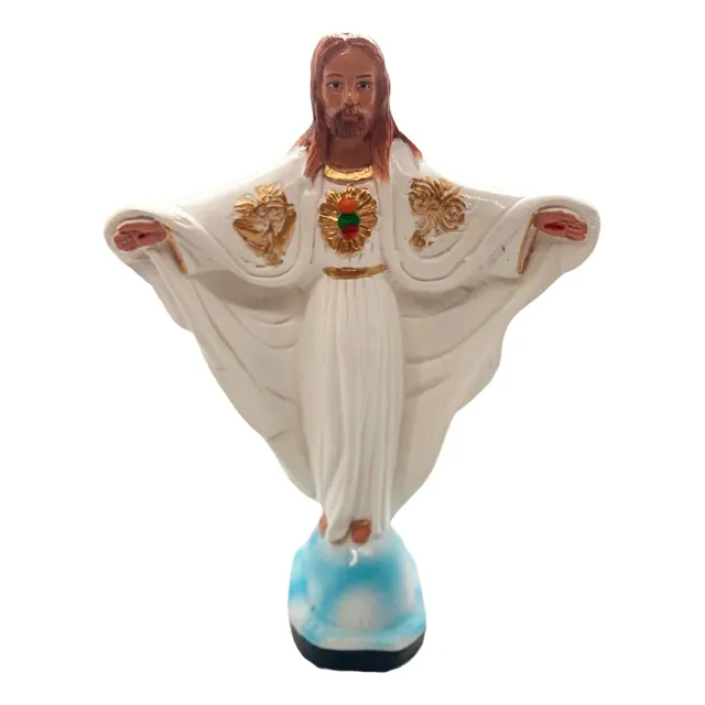 Imagem Jesus Cristo Oxalá 23 Cm - Orixás Umbanda / Candomblé