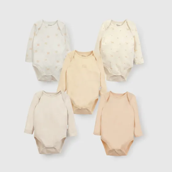 Pack De Bodies Bebés Blanco 56332 Colloky