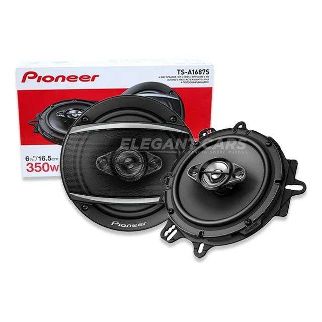  Parlantes Pioneer Redondos Ts-a1687s