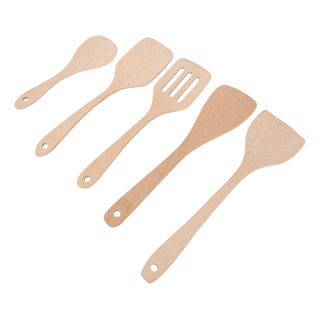 Juego De Herramientas De Cocina Con Espátula De Madera Para Juego De Herramientas De Cocina Con Espátula De Madera Para