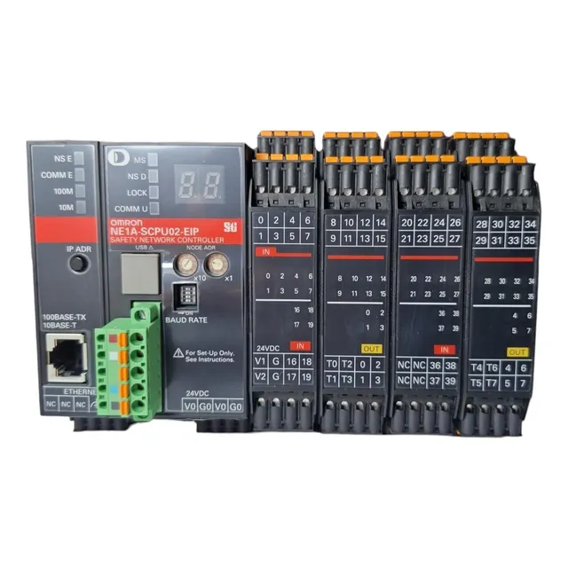 Omron Ne1a-scpu02-eip Controlador De Red De Seguridad