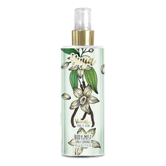 Body Mist Corporal Yuya 250 Ml Fragancia Vainilla Para Dama