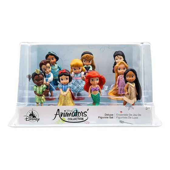 Disney Animators - Pack De 10 Princesas - 8 Cm De Alto