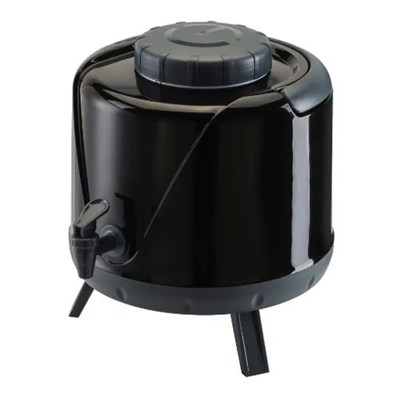 Botijão Galão Garrafa Térmica 5lt Unitermi Tererê Café Leite Cor Preto