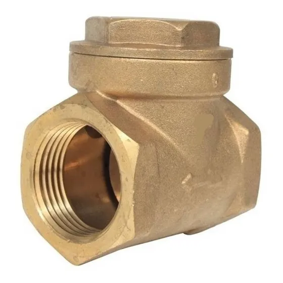 Valvula Check Bronce 2 1/2 Pulgada Tipo Veleta