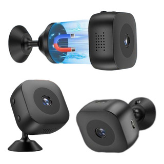 Mini Câmera Wifi 1080p Audiovideo Portátil Recarregável Usb Mini Câmera Wifi 1080p Audiovideo Portátil Recarregável Usb