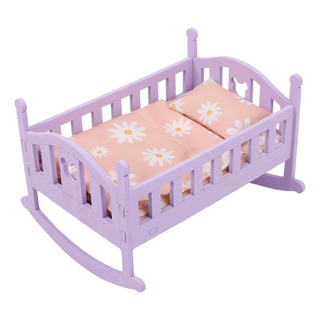 Mueble De Cama De Muñeca De Simulación Con Juego De Cama Mueble De Cama De Muñeca De Simulación Con Juego De Cama