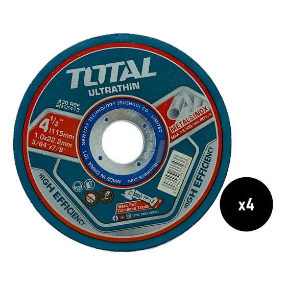 Disco De Corte 4 1/2 Corte Exacto Ultrafino X4uni