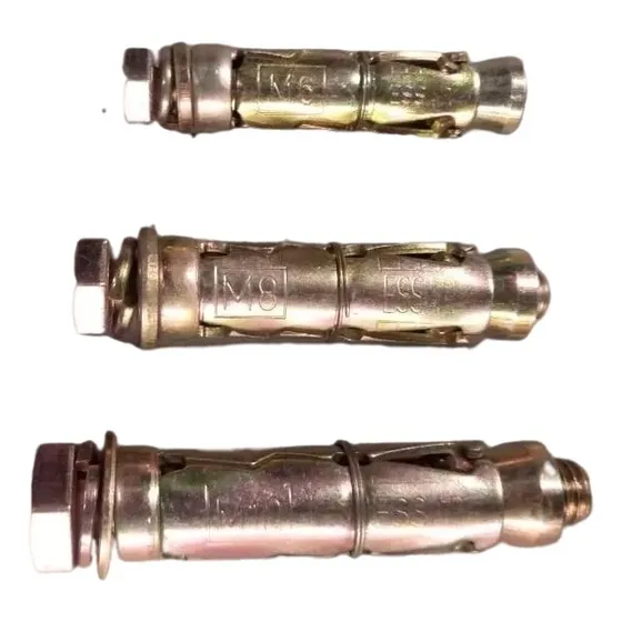 Ramplug Metálico Expansivo 1/4 (hueco  Punta Mecha 1/2 ) 5cm