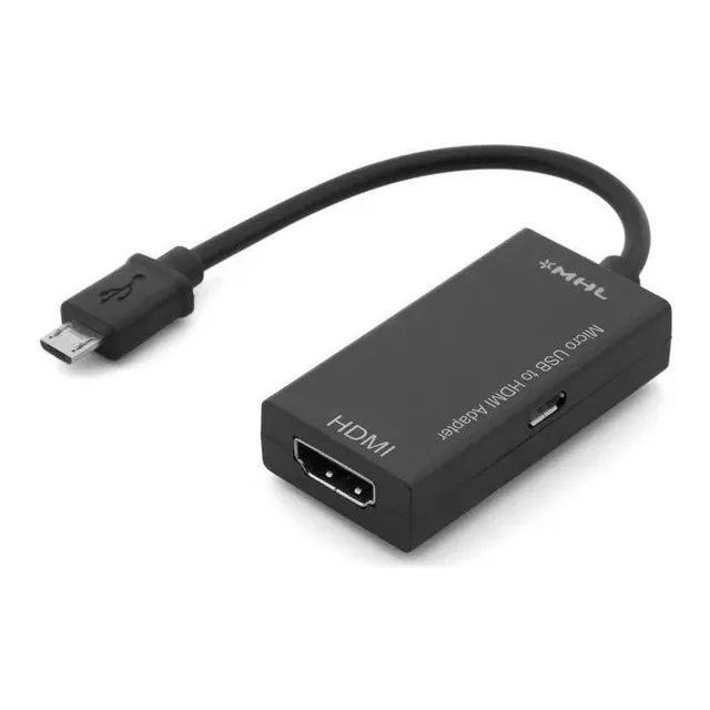 Cable Micro Usb A Hdmi Conecta Teléfono Tablet Laptop Al Tv