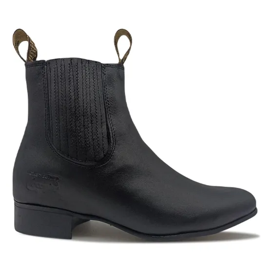 Botín Vaquero De Piel Charro Para Hombre Rodeo Jaripeo 099