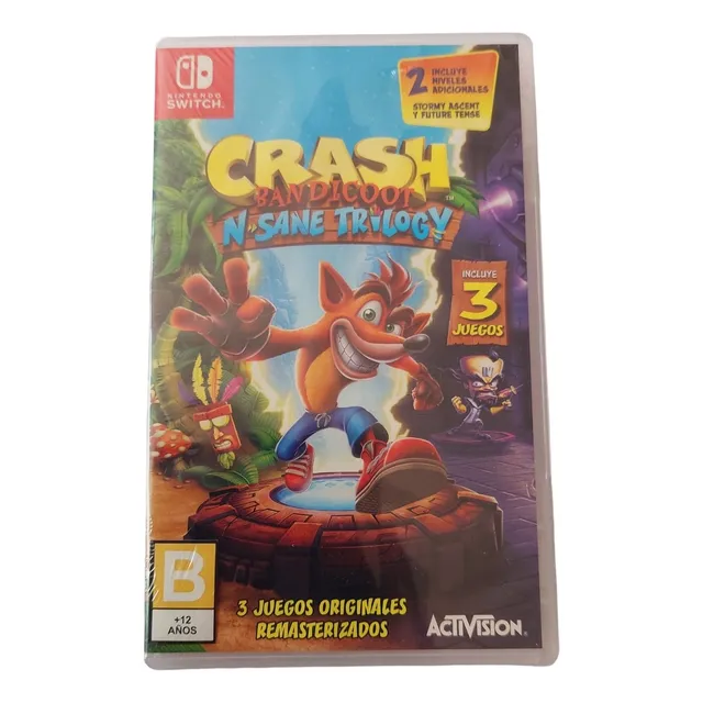 Crash Bandicoot N. Sane Trilogy Para Nintendo Switch 