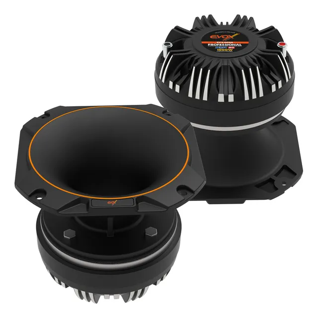 2 Tweeter Bala 6pLG 500w Rms Bobina De Titanio Evox Evx15cds Color Negro