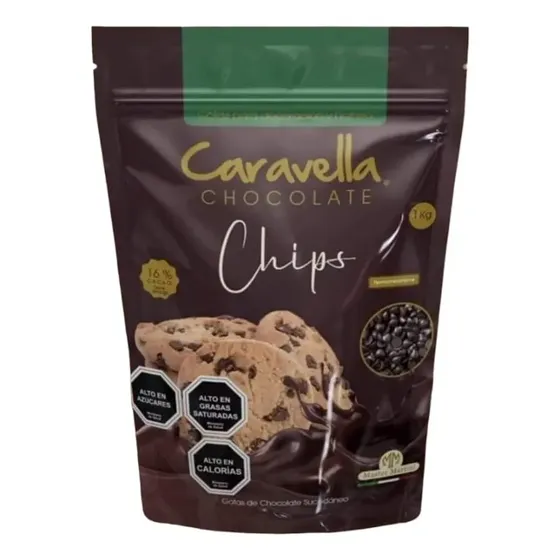 Cobertura Chip De Chocolate Sucedaneo Semi Amargo 1kg | Cuotas sin interés