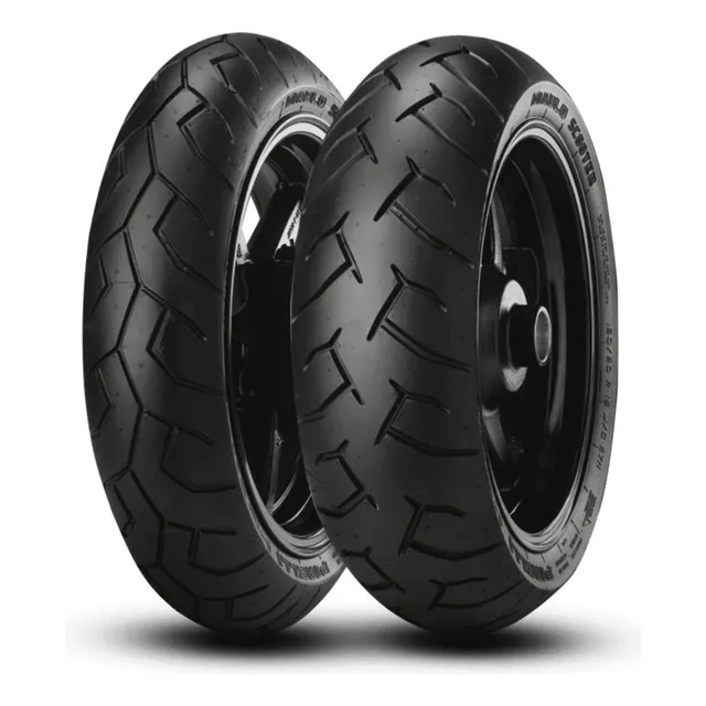Par Pneus Pirelli Diablo Scooter 100/80-14+120/70-14