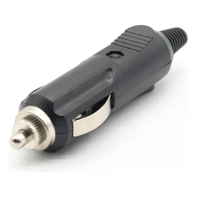 2 Conectores Plug Macho Encendedor Auto 12v Con Fusible
