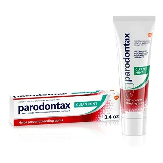 Pasta Dental Parodontax Clean Mint Prevención Encías Sangrantes