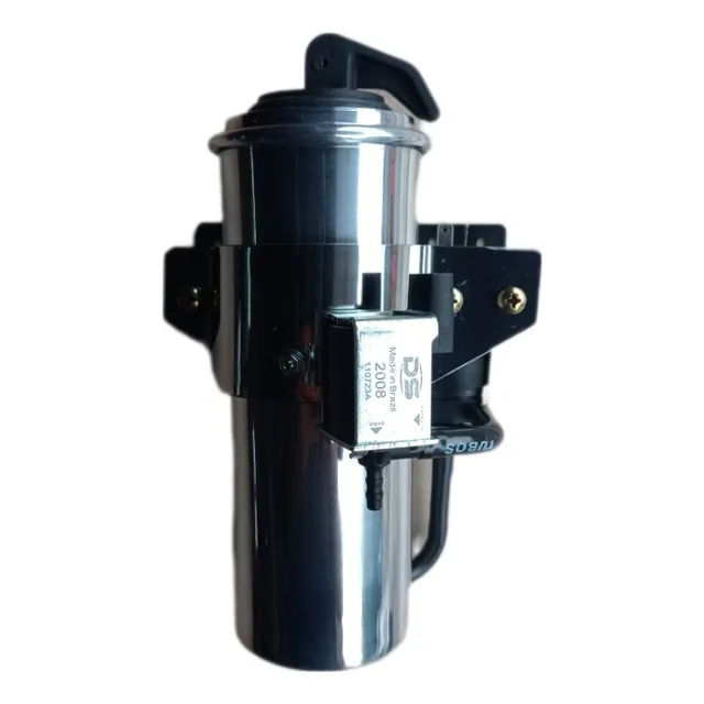 Reservatório Gasolina Partida Frio Aluminio/solenoide Prata