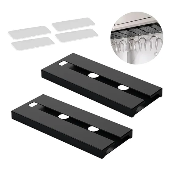 2pcs Desmontable Soporte Para Botella Vino Debajo Gabinete