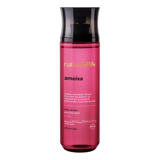 Nativa Spa Oboticario Ameixa Body Splash 200 Ml