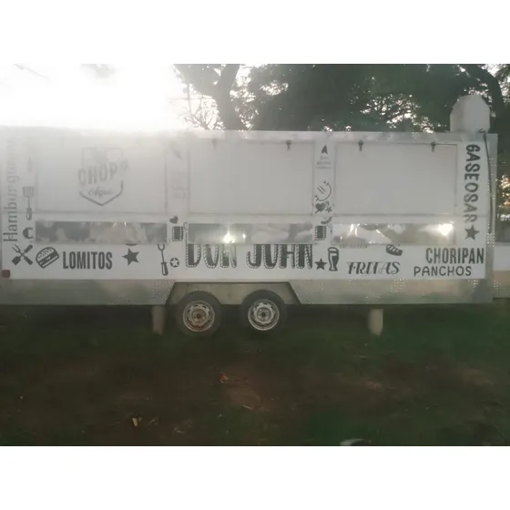Carrito De Comidas, Equipado Poco Uso