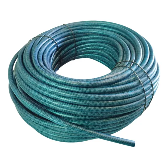 Manguera De Jardin Para Riego Tipo Culebra De 3/8 Azul 100mt