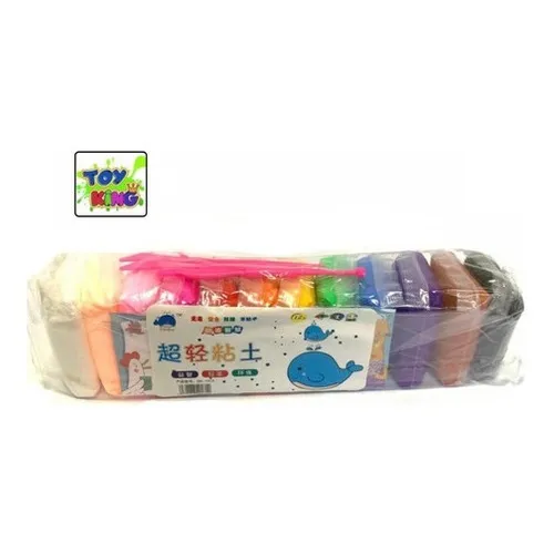 Set 12 Massinhas Pula Pula Diversos Cores - Toy King