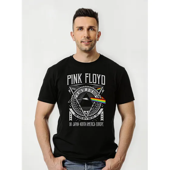 Poleras Pink Floyd Dark Side Tour Rock Abominatron