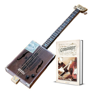 Cigar Box Guitar - Guitarra 4 Cuerdas - 19 Trastes - Cbg4a19 Cigar Box Guitar - Guitarra 4 Cuerdas - 19 Trastes - Cbg4a19