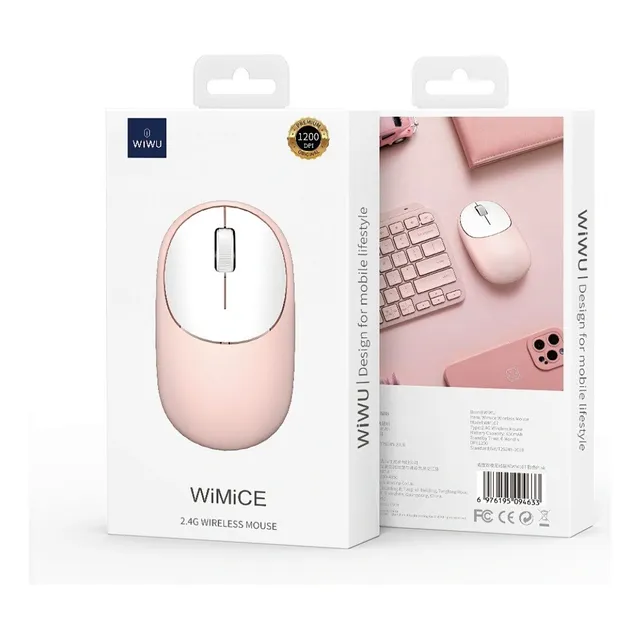 Wiwu Wm107 Wm107 - Mouse Inalambrico Wimice 2.4ghz 1200dpi C