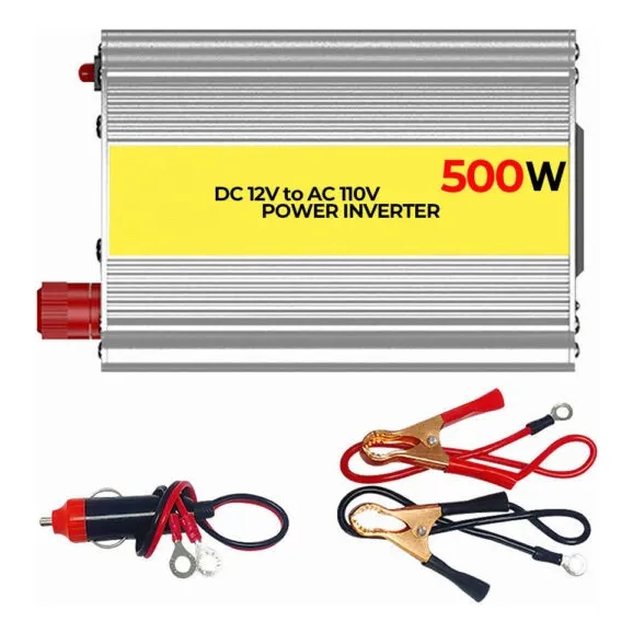 Inversor 500w Voltaje Con Cargador Ups Volta 12vdc/110vac