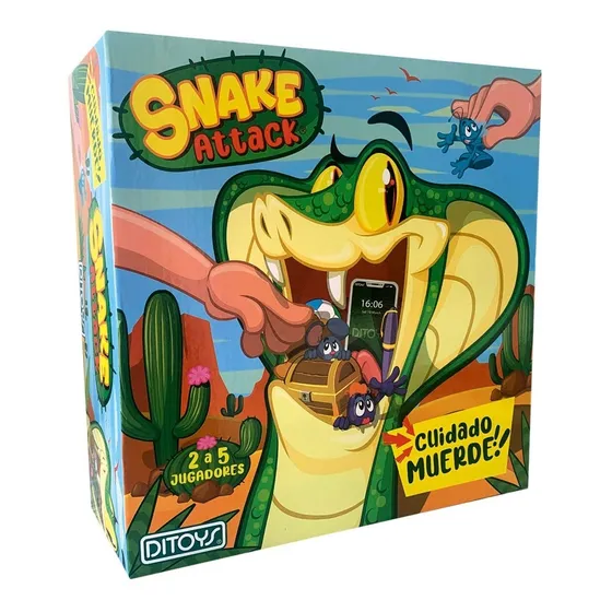 Juego  Snake Attack Juego Serpiente Cuidado Muerde!  Ditoys