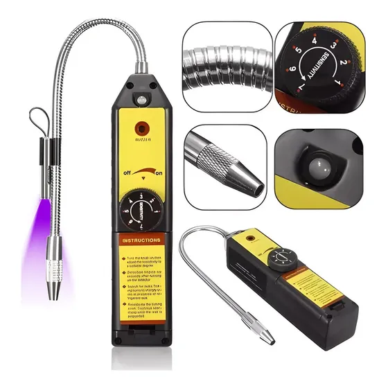 Detector De Fugas De Refrigerante De Gas Halógeno Con Luz